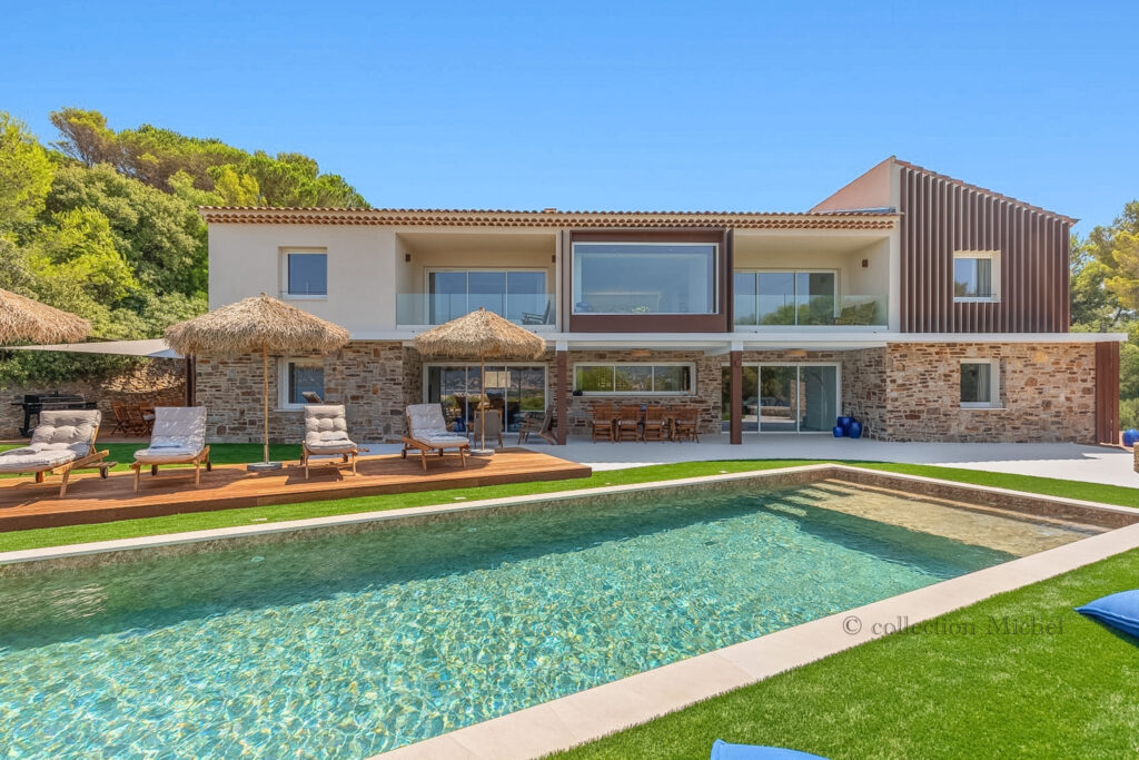 VILLA LA CAPRICANTE — villa de luxe GAOU BENAT - Bormes-les-mimosas - Côte d'Azur - Var